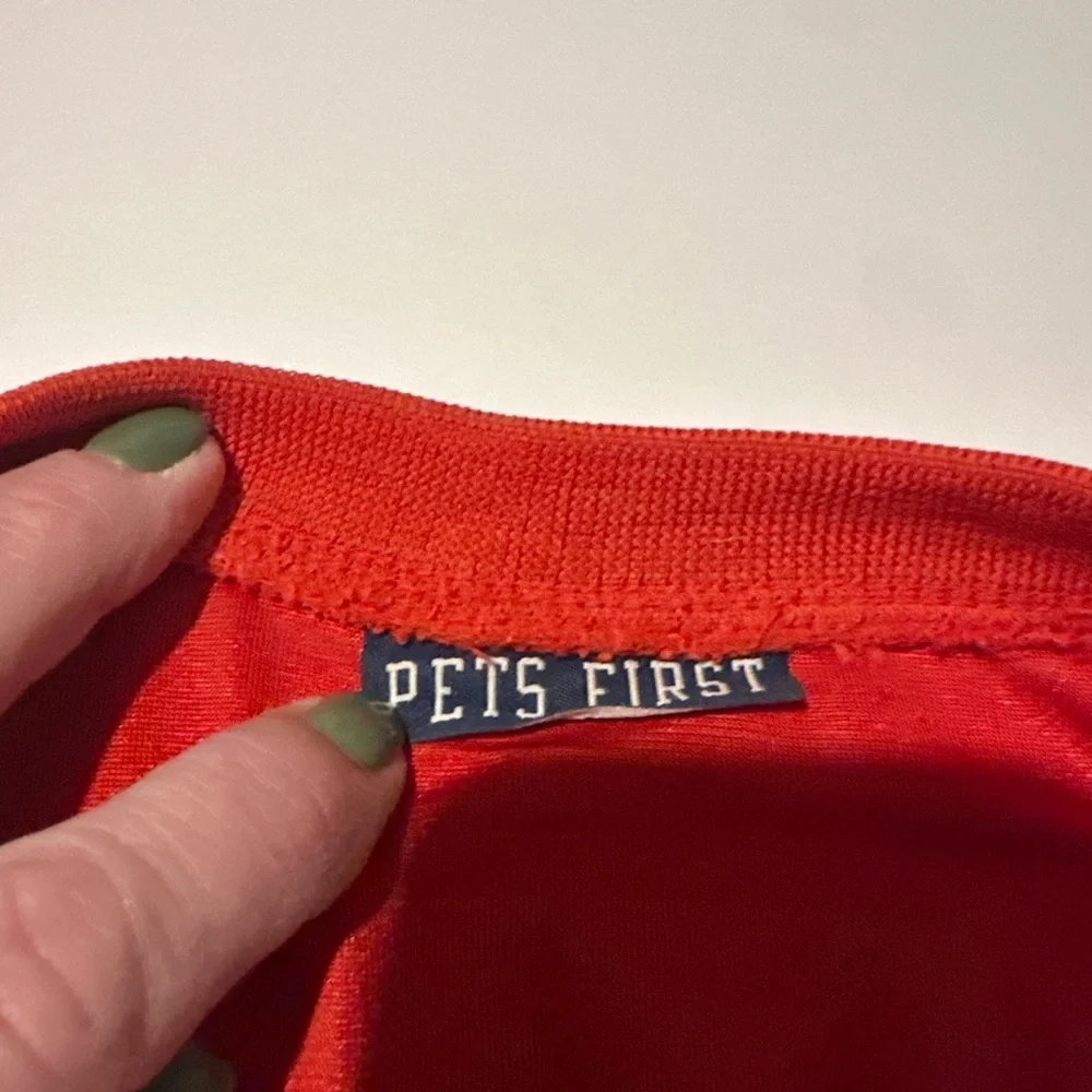 Ohio State Buckeyes Pets First Dog Jersey Red Pet Football Shirt NCAA 00 - Picture 6 of 6